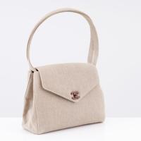 Chanel Linen Envelope Flap Handbag - Sold for $3,072 on 05-17-2026 (Lot 636).jpg